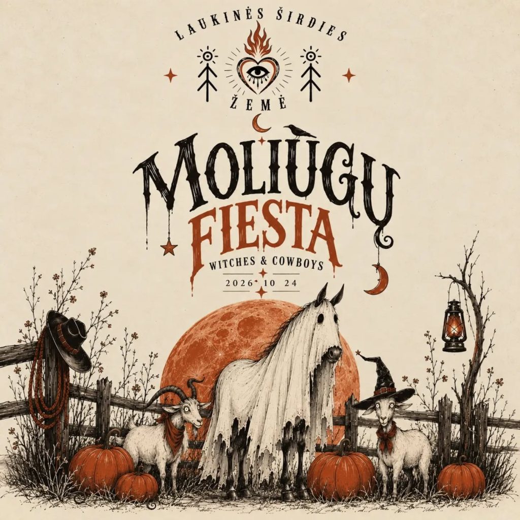 Moliūgų fiesta Witches & cowboys